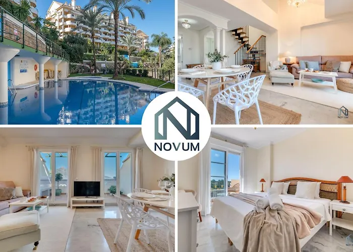 아파트 Cozy 2 Bdrm W Sea Views Next To Puerto Banus 마르베야